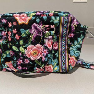 Vera Bradley Iconic 100 Handbag, Vines Floral